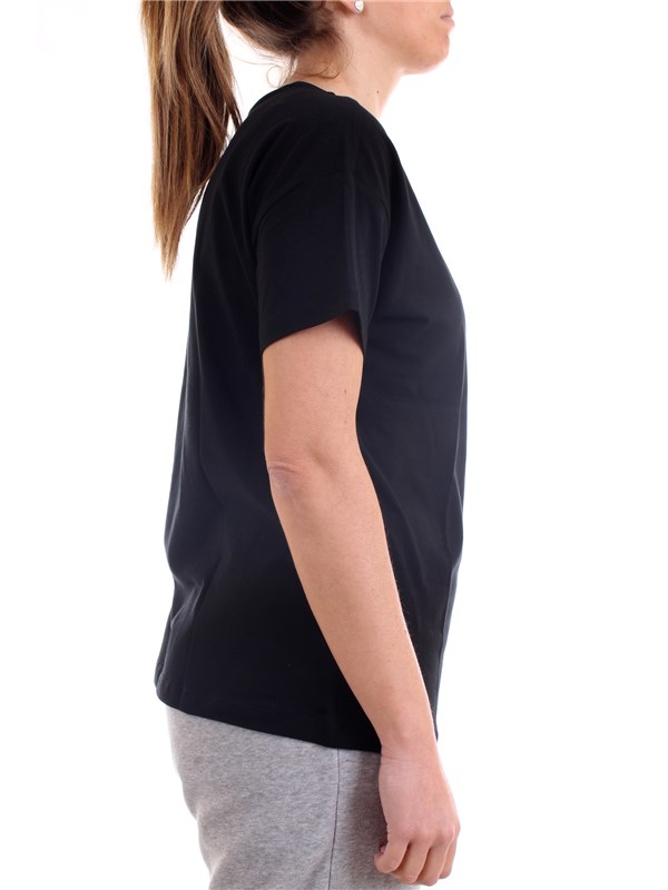 FREDDY S1WSDT5 Black Clothing Woman T-Shirt/Polo