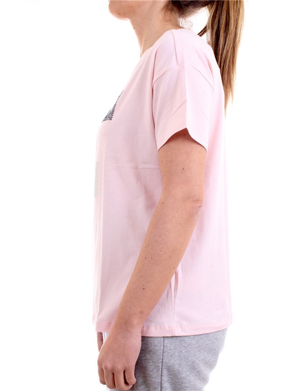 FREDDY S1WSDT5 Pink Clothing Woman T-Shirt/Polo