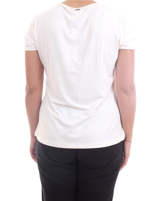 FREDDY S1WSLT6 Milk Clothing Woman T-Shirt/Polo