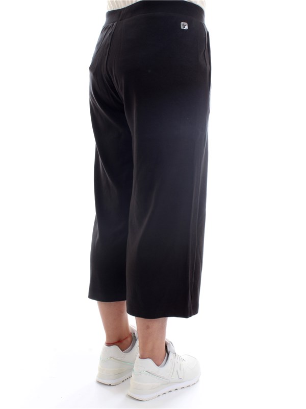 FREDDY S1WBCP15 Black Clothing Woman Trousers