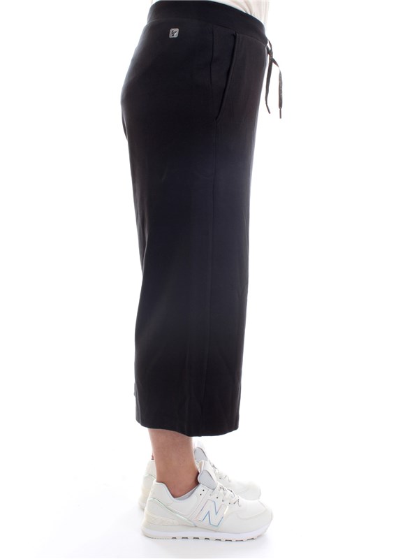 FREDDY S1WBCP15 Black Clothing Woman Trousers