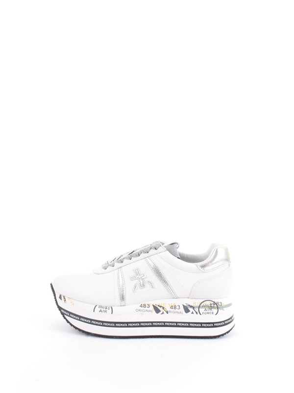 PREMIATA BETH 4517 White Shoes Woman Sneakers PREMIATA BETH 4517 White Shoes Woman Sneakers