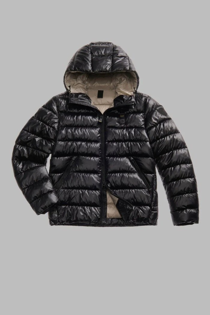 Blauer 25WBLUC02079-005958 Nero Abbigliamento Uomo Piumino