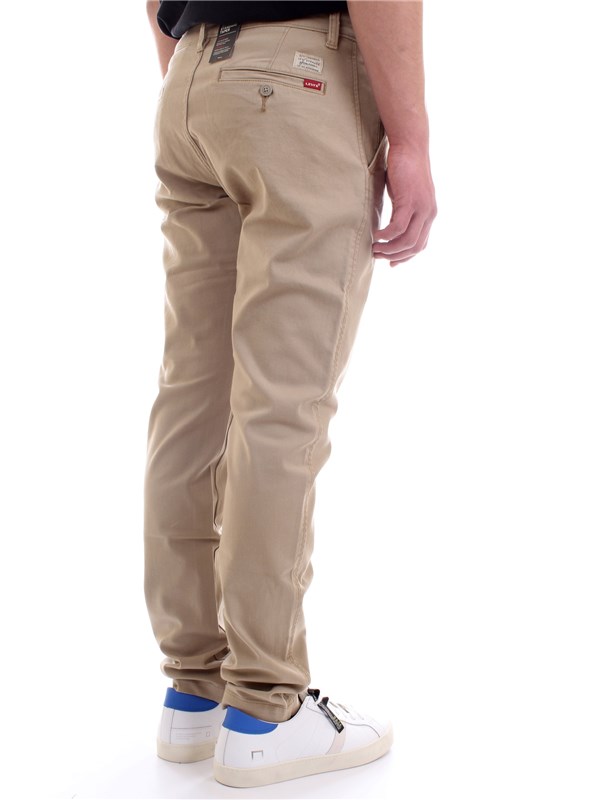 LEVI'S 17196 Beige Clothing Man Trousers