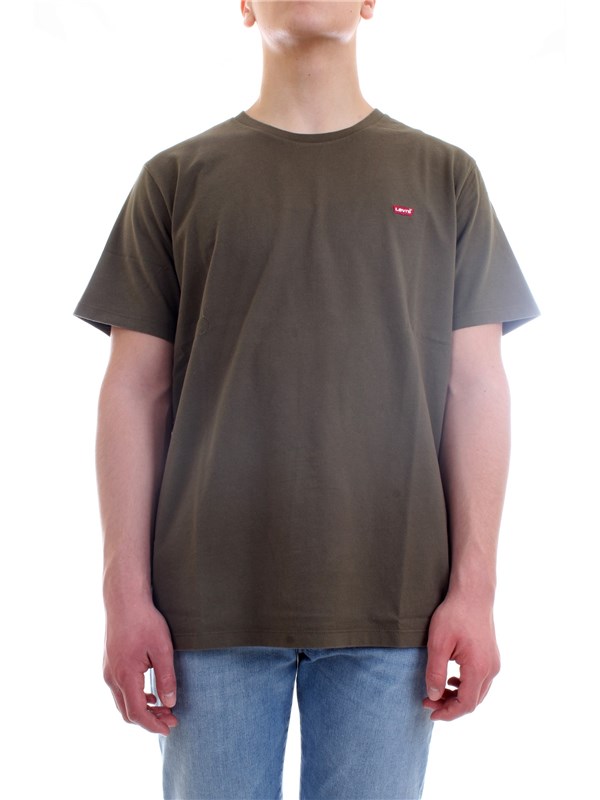 LEVI'S 56605 Military green Clothing Man T-Shirt/Polo LEVI'S 56605 Military green Clothing Man T-Shirt/Polo