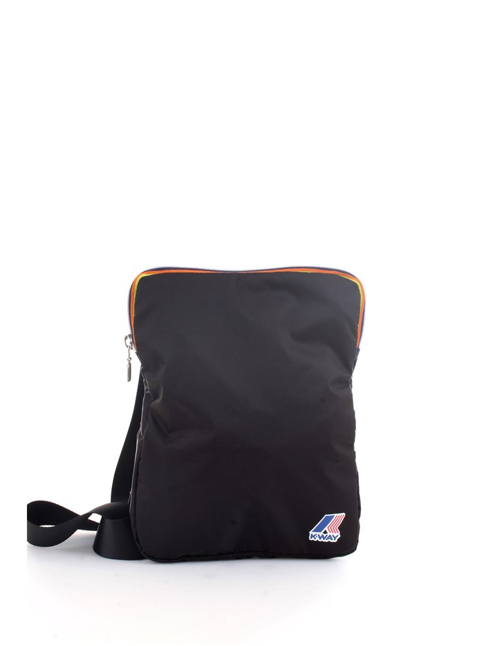 K-WAY K111JQW Black Accessories Unisex Cross body bag K-WAY K111JQW Black Accessories Unisex Cross body bag