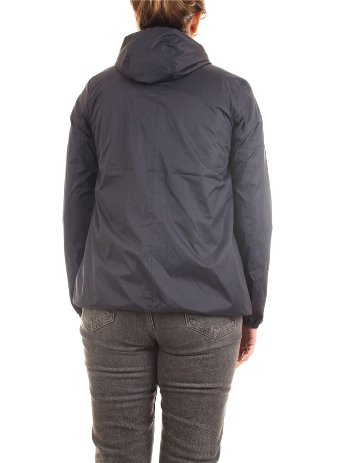 K-WAY K00BHI0 K89 Blue Clothing Woman Jacket
