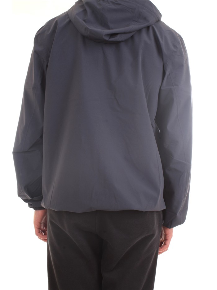 K-WAY K00BBV0 Blue Clothing Man Jacket