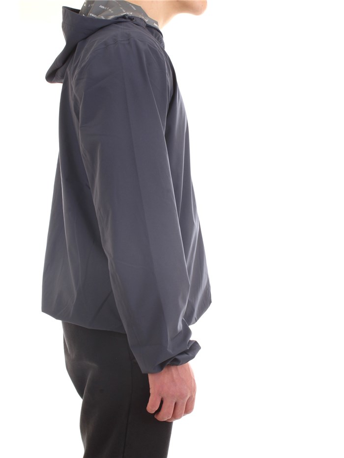 K-WAY K00BBV0 Blue Clothing Man Jacket