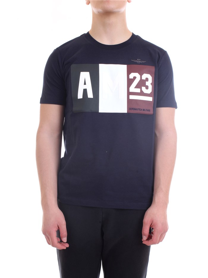 AERONAUTICA MILITARE 211TS1866J492 Blue Clothing Man T-Shirt/Polo AERONAUTICA MILITARE 211TS1866J492 Blue Clothing Man T-Shirt/Polo
