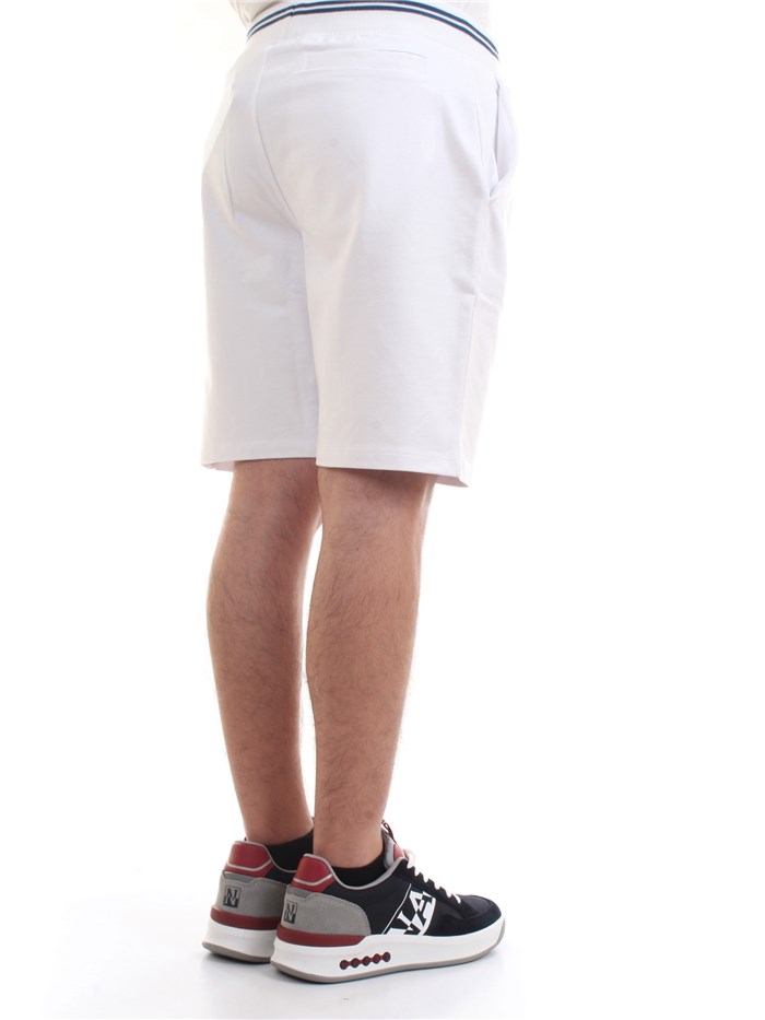 AERONAUTICA MILITARE 211BE109F419 White Clothing Man Shorts