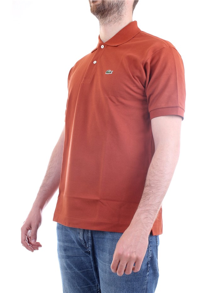Lacoste L.12.12 Brown Clothing Man Polo shirt