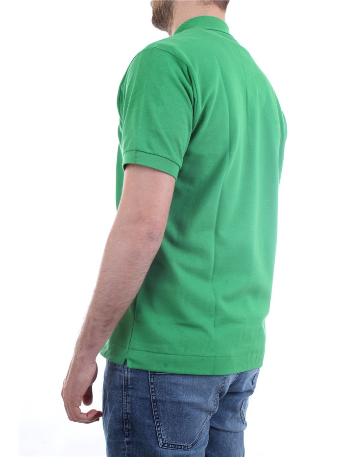 Lacoste L.12.12 verde qmn Abbigliamento Uomo Polo