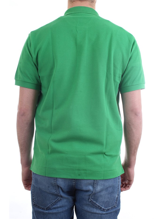 Lacoste L.12.12 verde qmn Abbigliamento Uomo Polo