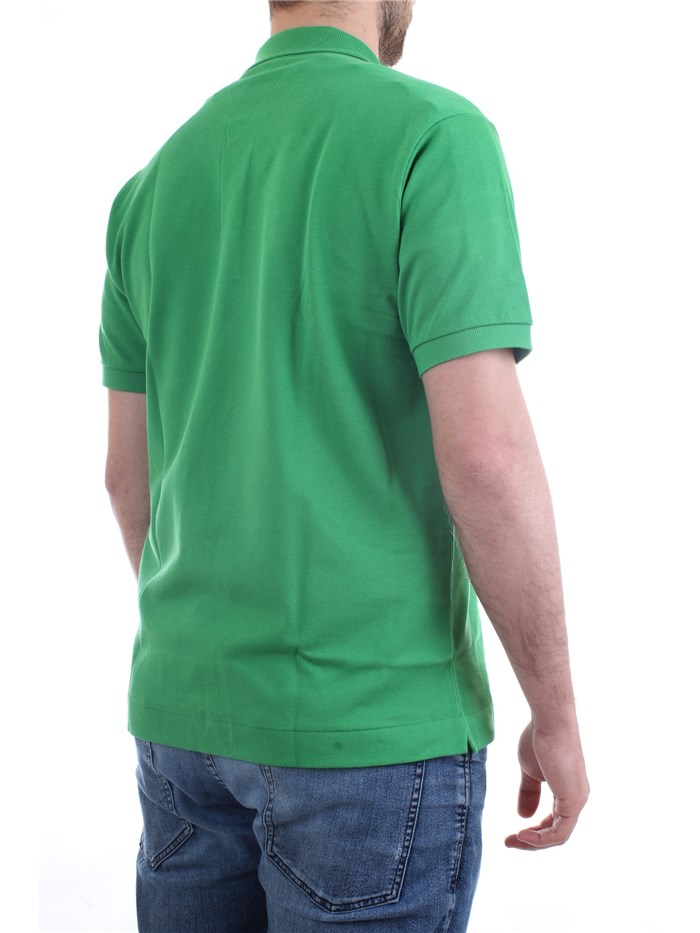 Lacoste L.12.12 verde qmn Abbigliamento Uomo Polo