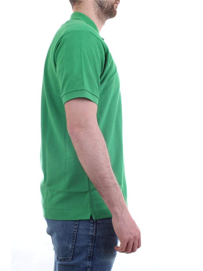 Lacoste L.12.12 verde qmn Abbigliamento Uomo Polo