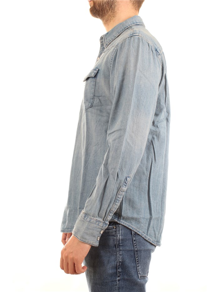 LEVI'S 85744 Medium blue Clothing Man Shirt