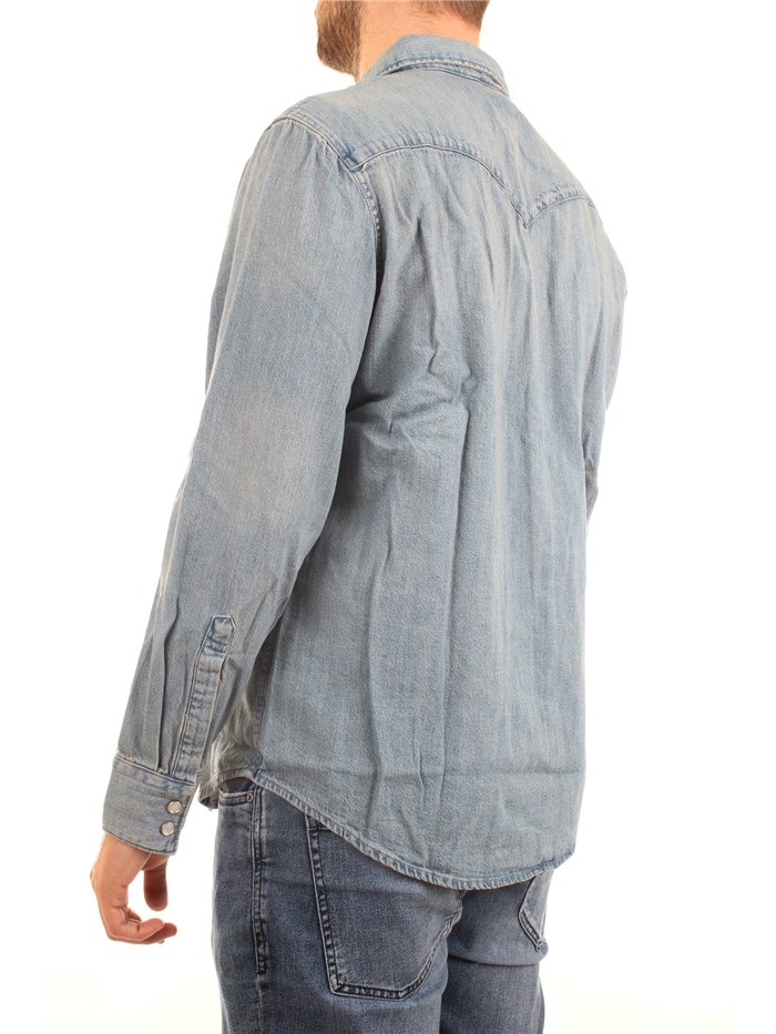 LEVI'S 85744 Medium blue Clothing Man Shirt