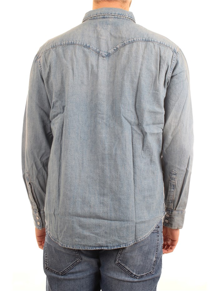 LEVI'S 85744 Medium blue Clothing Man Shirt
