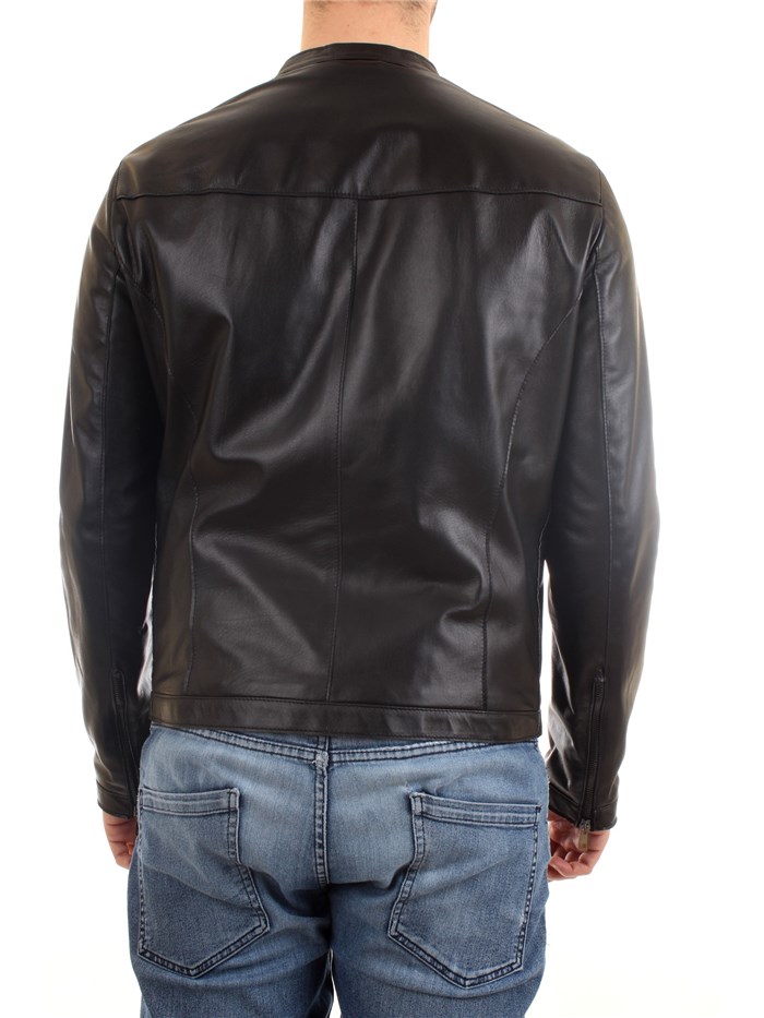 EMANUELE CURCI LUCA Black Clothing Man Jacket