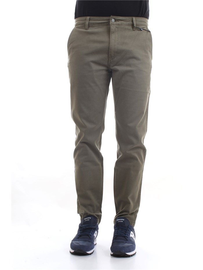 LEVI'S 17196 Verde Militare Abbigliamento Uomo Pantaloni