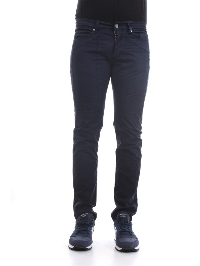 JECKERSON JKUPA077CJ374 Blue Clothing Man Trousers JECKERSON JKUPA077CJ374 Blue Clothing Man Trousers