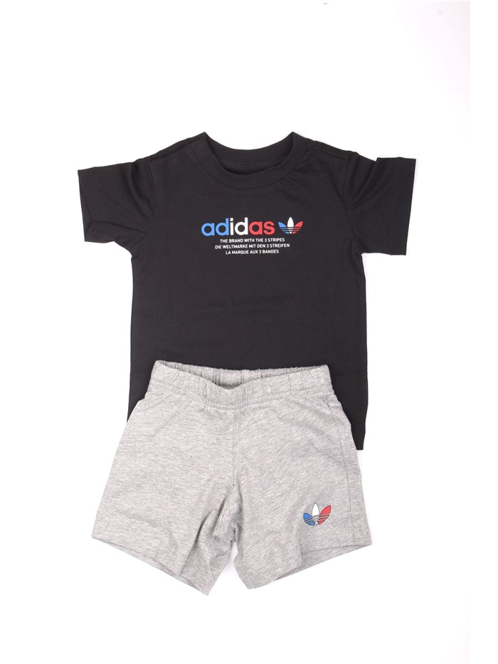 ADIDAS ORIGINALS GN7414 Black Clothing Child Gymnastic suits ADIDAS ORIGINALS GN7414 Black Clothing Child Gymnastic suits
