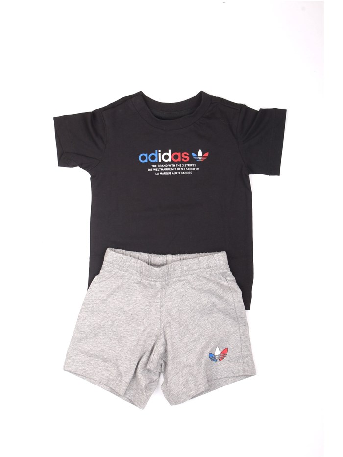 ADIDAS ORIGINALS GN7414 Nero Abbigliamento Bambino Tute da ginnastica