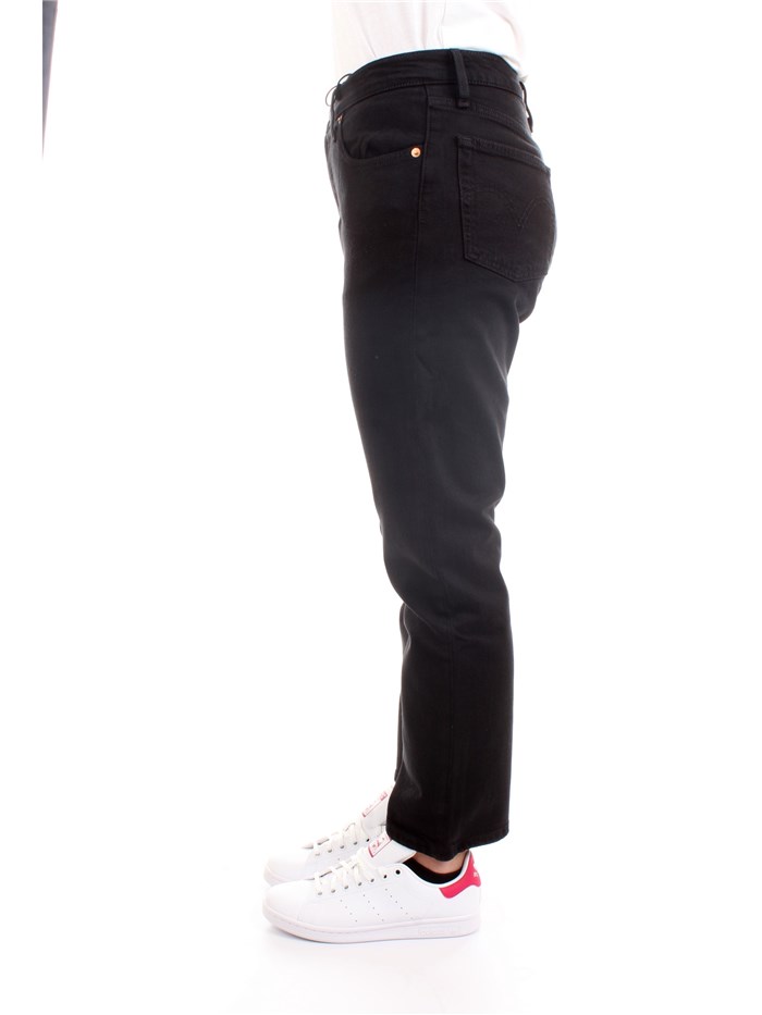 LEVI'S 36200 Black Clothing Woman Jeans