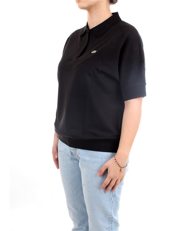 Lacoste PF0504 00 Black Clothing Woman Polo shirt