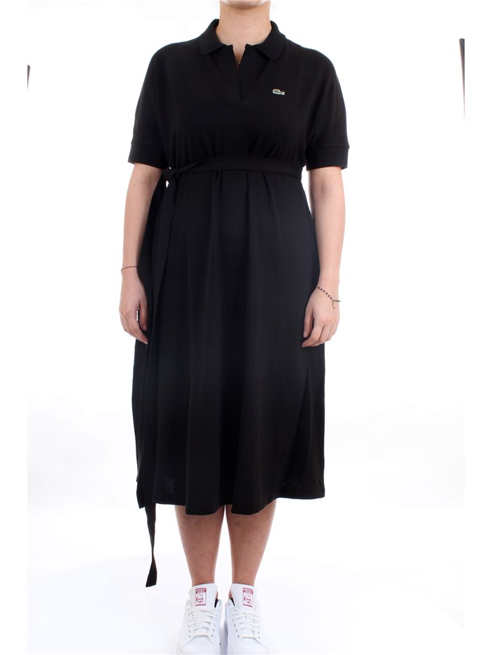 Lacoste EF2302 00 Black Clothing Woman Dress Lacoste EF2302 00 Black Clothing Woman Dress