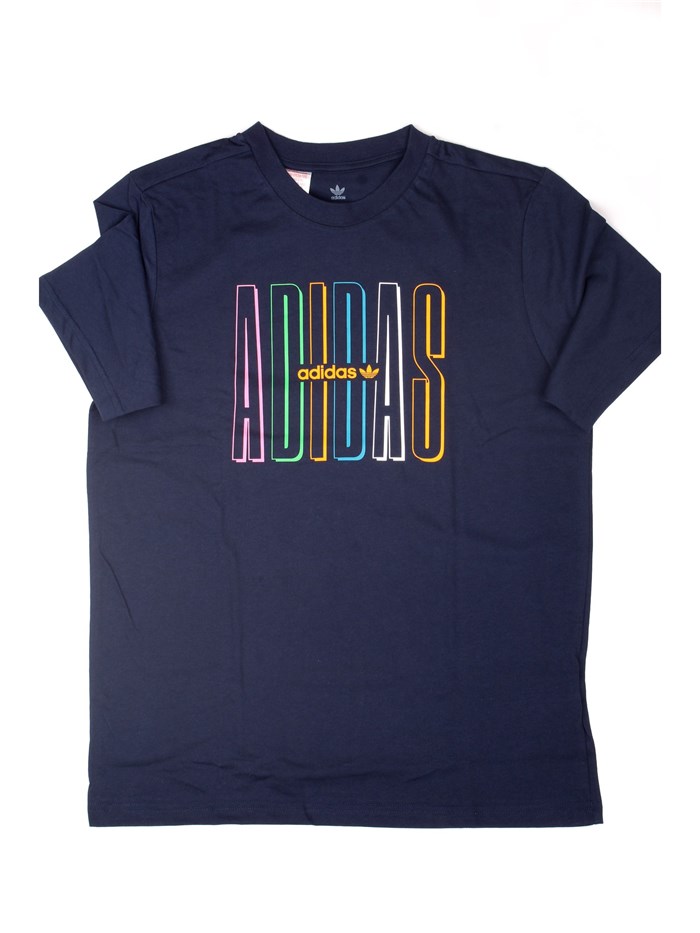ADIDAS ORIGINALS GN740 Blue Clothing Unisex junior T-Shirt/Polo ADIDAS ORIGINALS GN740 Blue Clothing Unisex junior T-Shirt/Polo