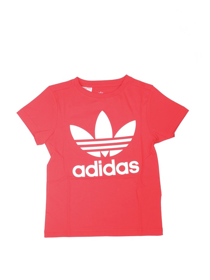 ADIDAS ORIGINALS ED7795 Red Clothing Unisex junior T-Shirt/Polo