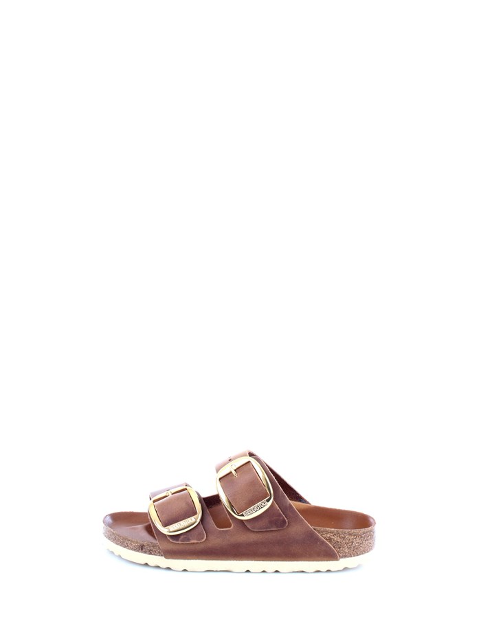 BIRKENSTOCK 10110 Leather Shoes Woman Slippers