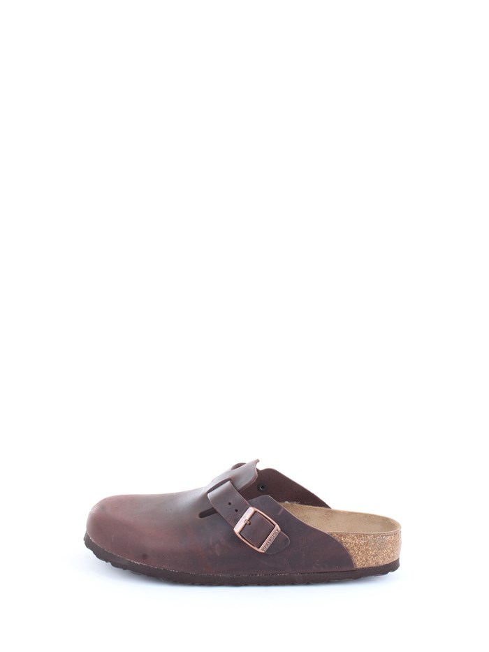 BIRKENSTOCK 860133 Brown Shoes Unisex Slippers