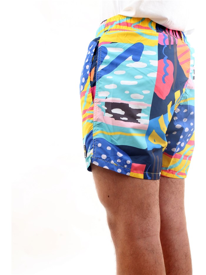 F**K F21-2048U Multicolor Clothing Man Swimsuit