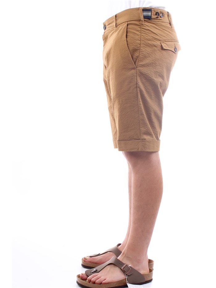 HISTORY LAB 21P716 Brown Clothing Man Shorts