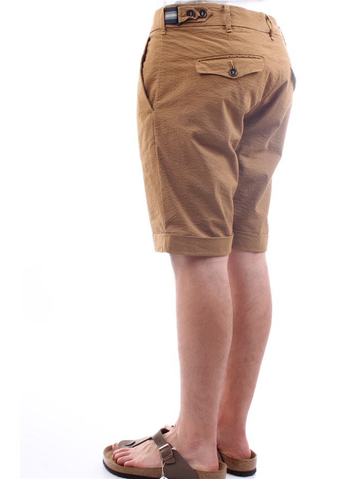 HISTORY LAB 21P716 Brown Clothing Man Shorts