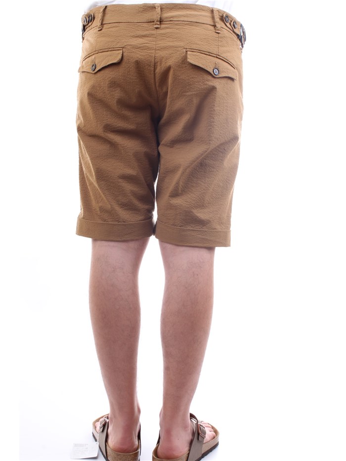 HISTORY LAB 21P716 Brown Clothing Man Shorts