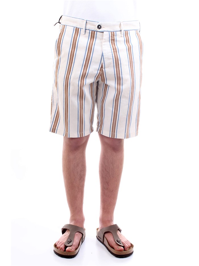 HISTORY LAB 21P72097 Milk Clothing Man Shorts HISTORY LAB 21P72097 Milk Clothing Man Shorts