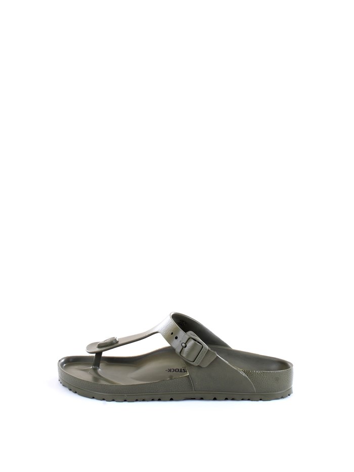 BIRKENSTOCK 1019143 Khaki green Shoes Unisex Thongs BIRKENSTOCK 1019143 Khaki green Shoes Unisex Thongs