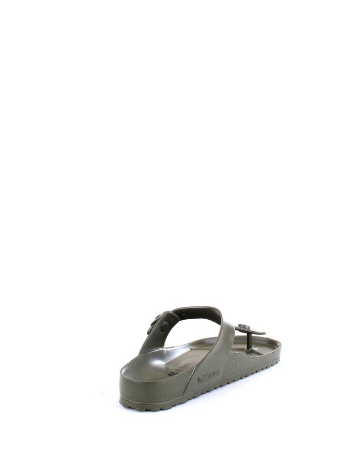 BIRKENSTOCK 1019143 Khaki green Shoes Unisex Thongs