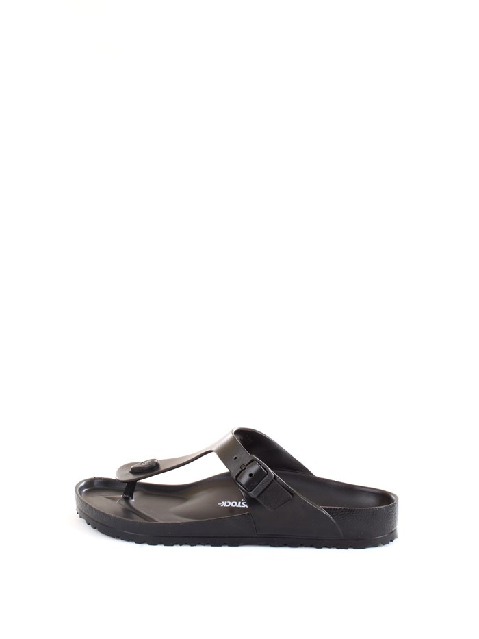 BIRKENSTOCK 0128201 Black Shoes Unisex Thongs BIRKENSTOCK 0128201 Black Shoes Unisex Thongs