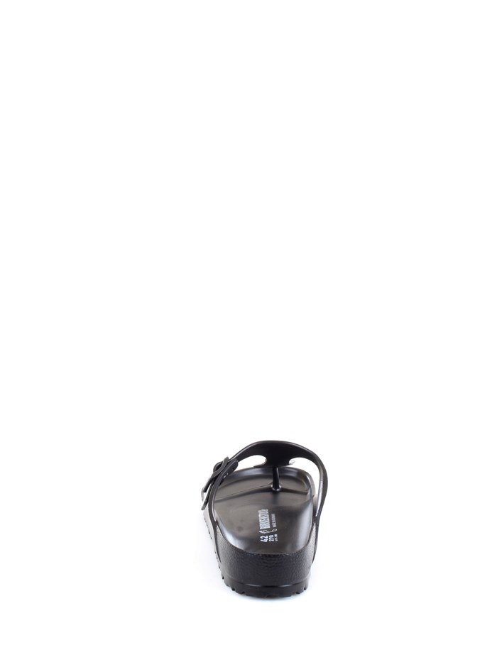 BIRKENSTOCK 0128201 Black Shoes Unisex Thongs
