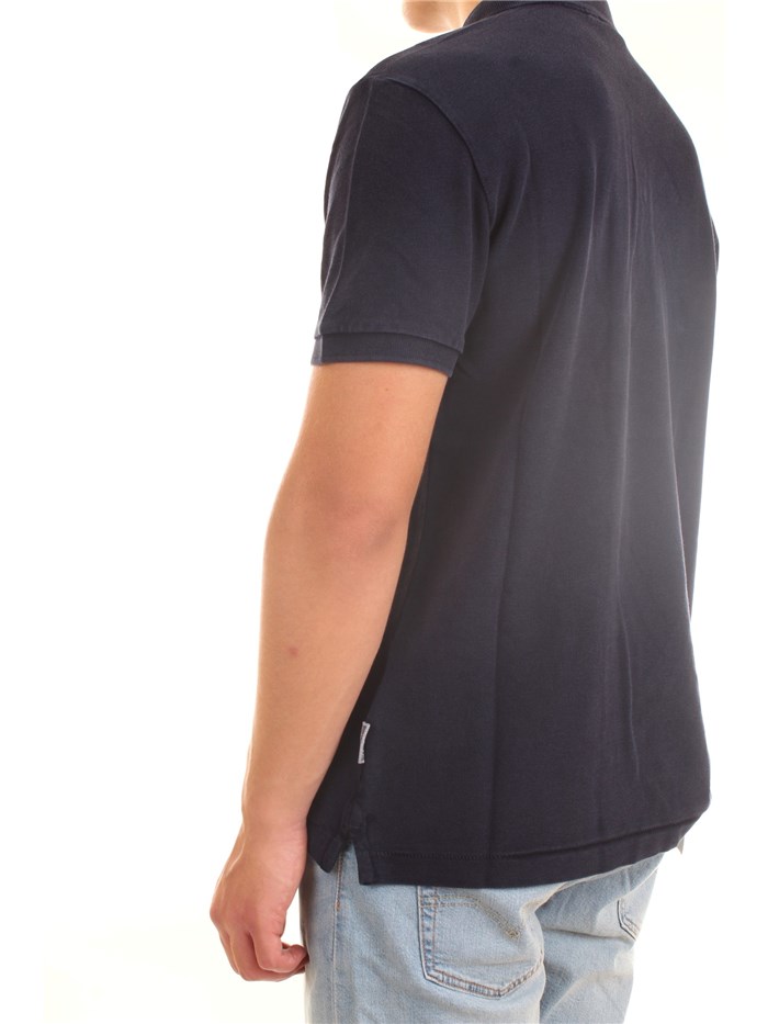 NAPAPIJRI NP0A4FA Blue Clothing Man Polo shirt