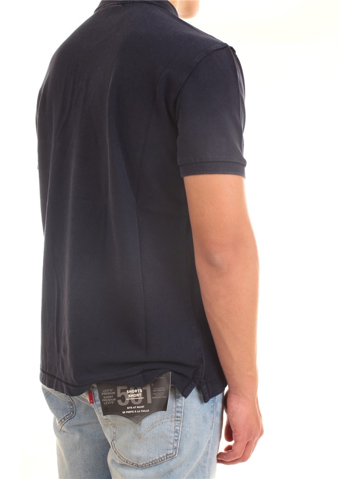 NAPAPIJRI NP0A4FA Blue Clothing Man Polo shirt