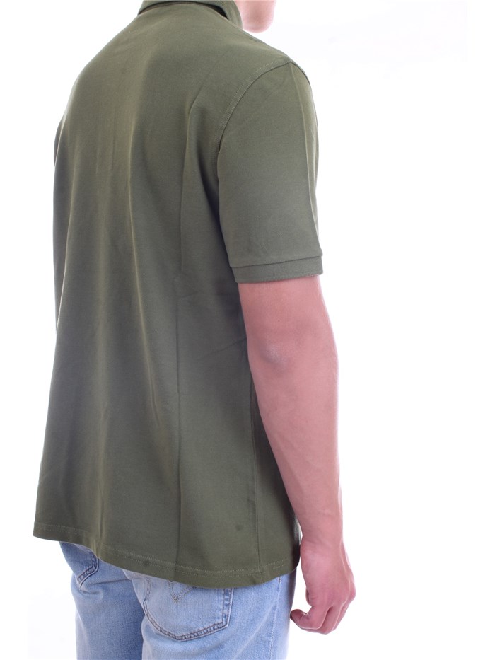 NAPAPIJRI NP0A4FUO Green Clothing Man Polo shirt