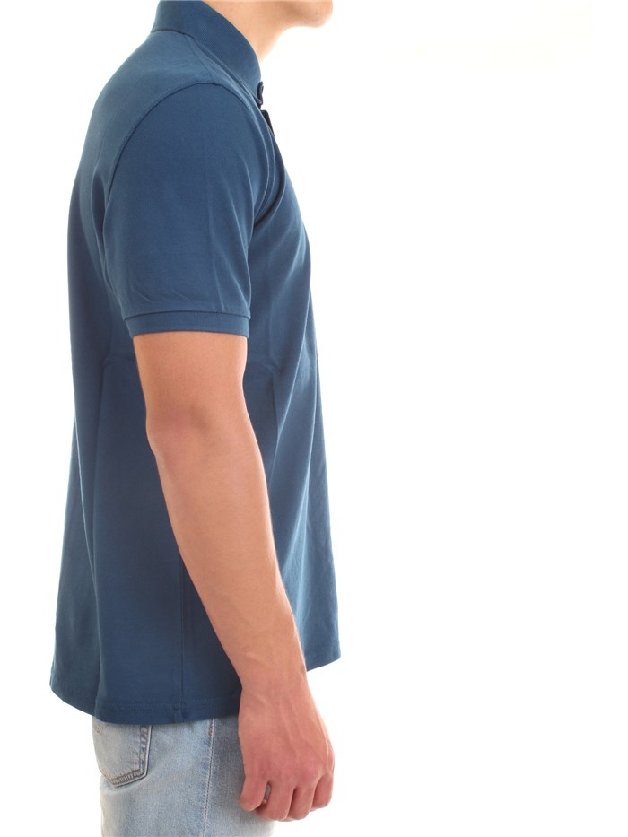 NAPAPIJRI NP0A4FUO Medium blue Clothing Man Polo shirt
