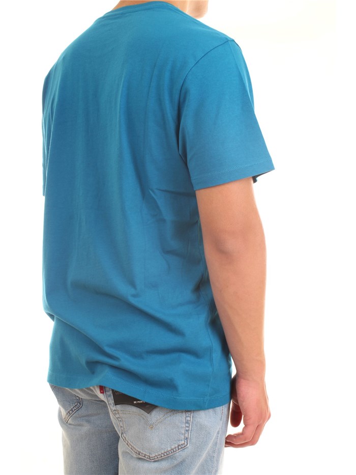 NAPAPIJRI NP0A4F9O Light blue Clothing Man T-Shirt/Polo