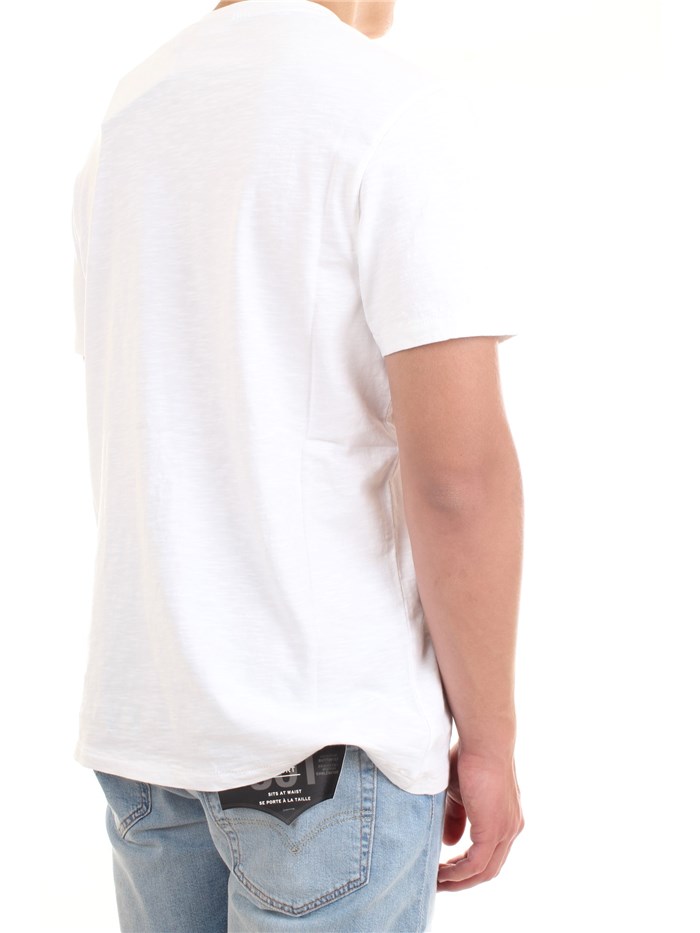 NAPAPIJRI NP0A4F6J White Clothing Man T-Shirt/Polo